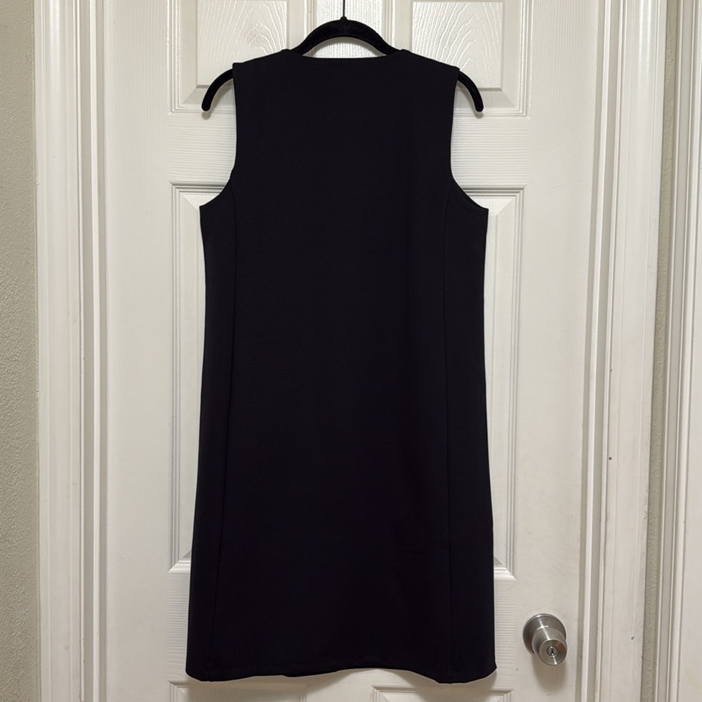 NWT Eileen Fisher Lightweight Ponte Split Neck Dr… - image 8